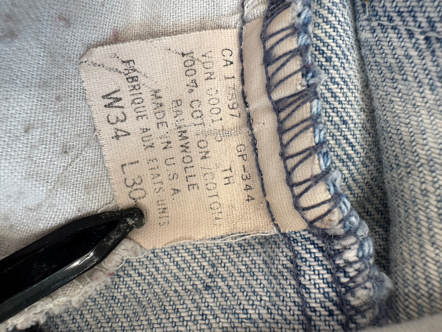 90s Gap Relaxed Straight Jeans 34x30