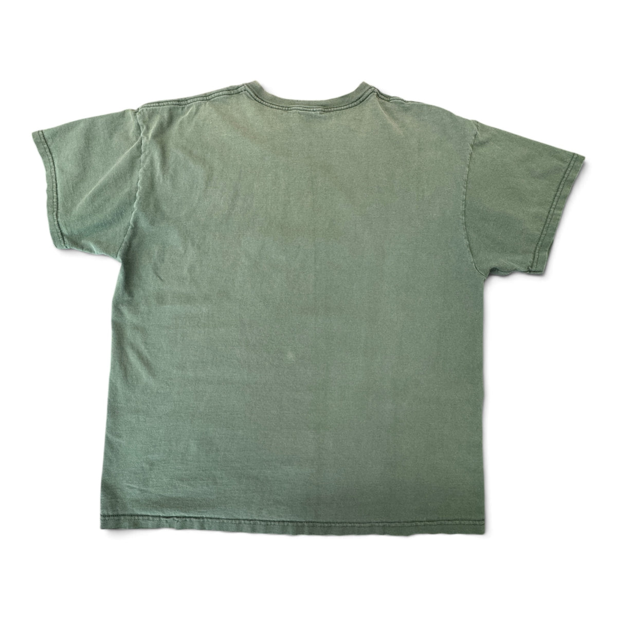 90's Kenny Rogers Crew T-Shirt — Dark Green, Distressed, Size XL