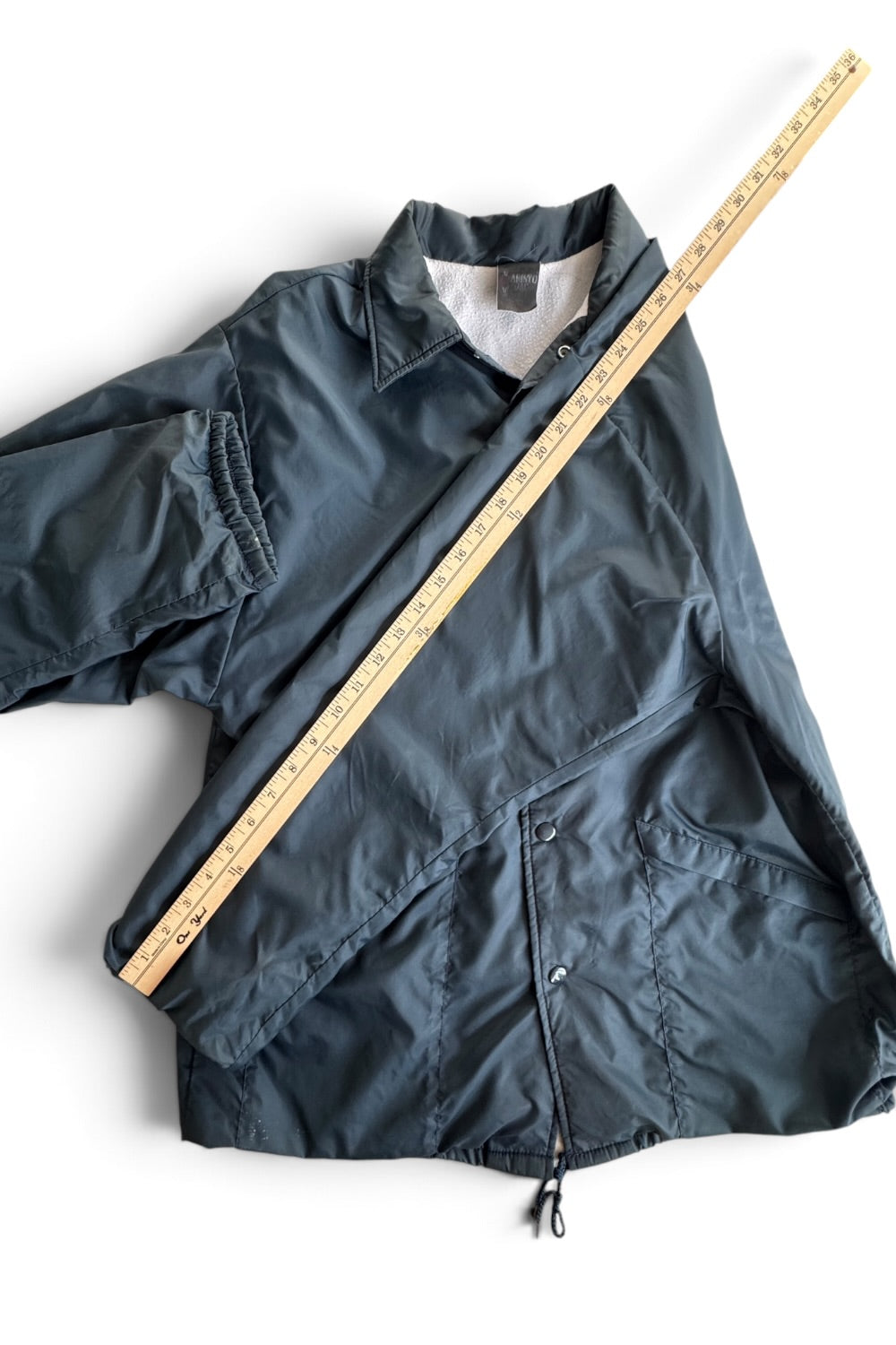 Aristo Jac Blue Nylon Coach Jacket Woodford County Farm Bureau