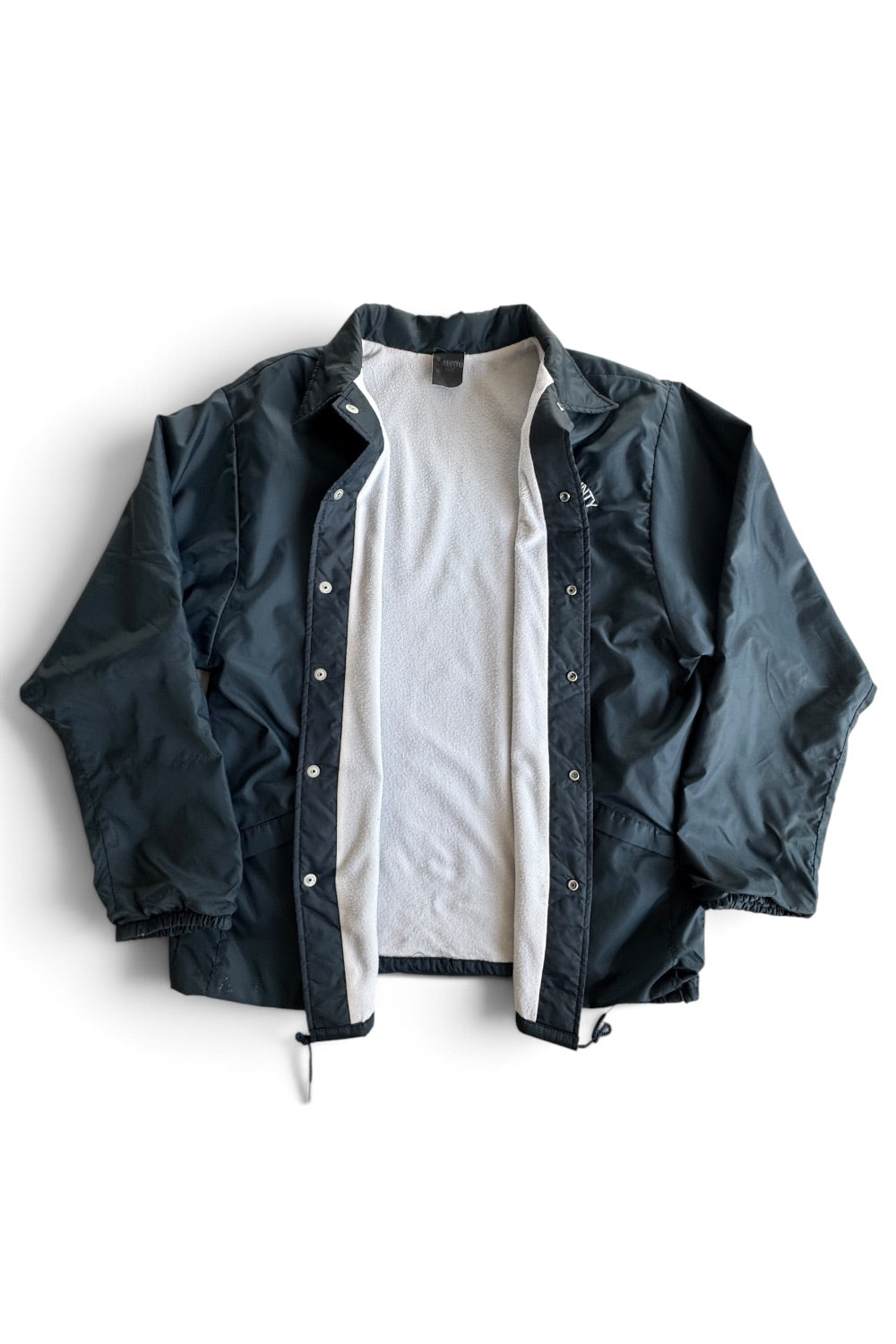 Aristo Jac Blue Nylon Coach Jacket Woodford County Farm Bureau