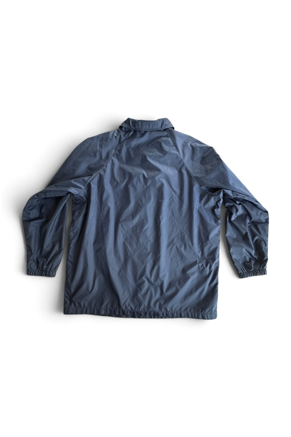 Blair Blue Nylon Snap Coach Jacket