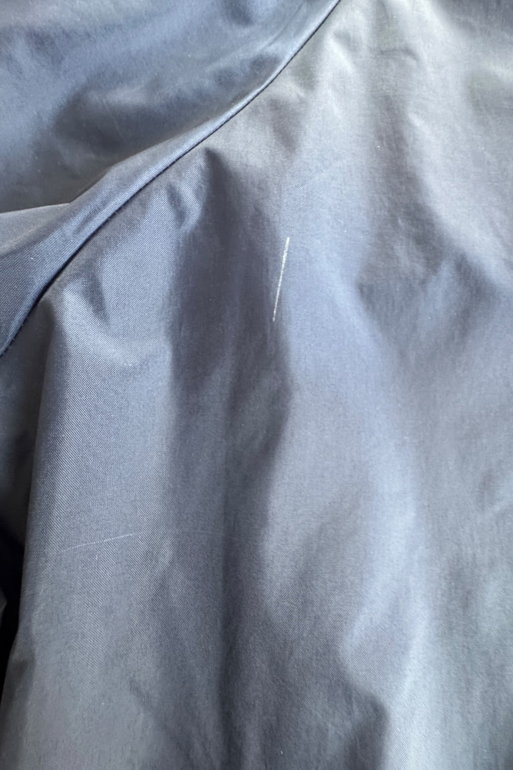 Blair Blue Nylon Snap Coach Jacket