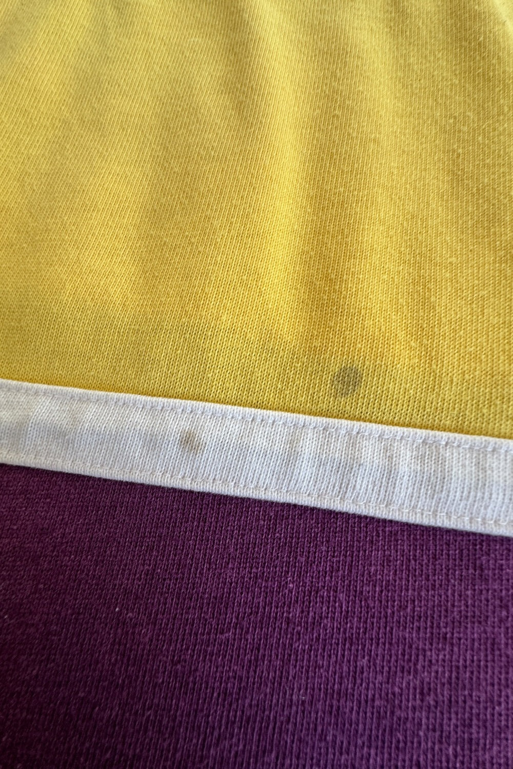 1980s Robert Bruce Rugby Polo Colorblock 106 Patch 1X