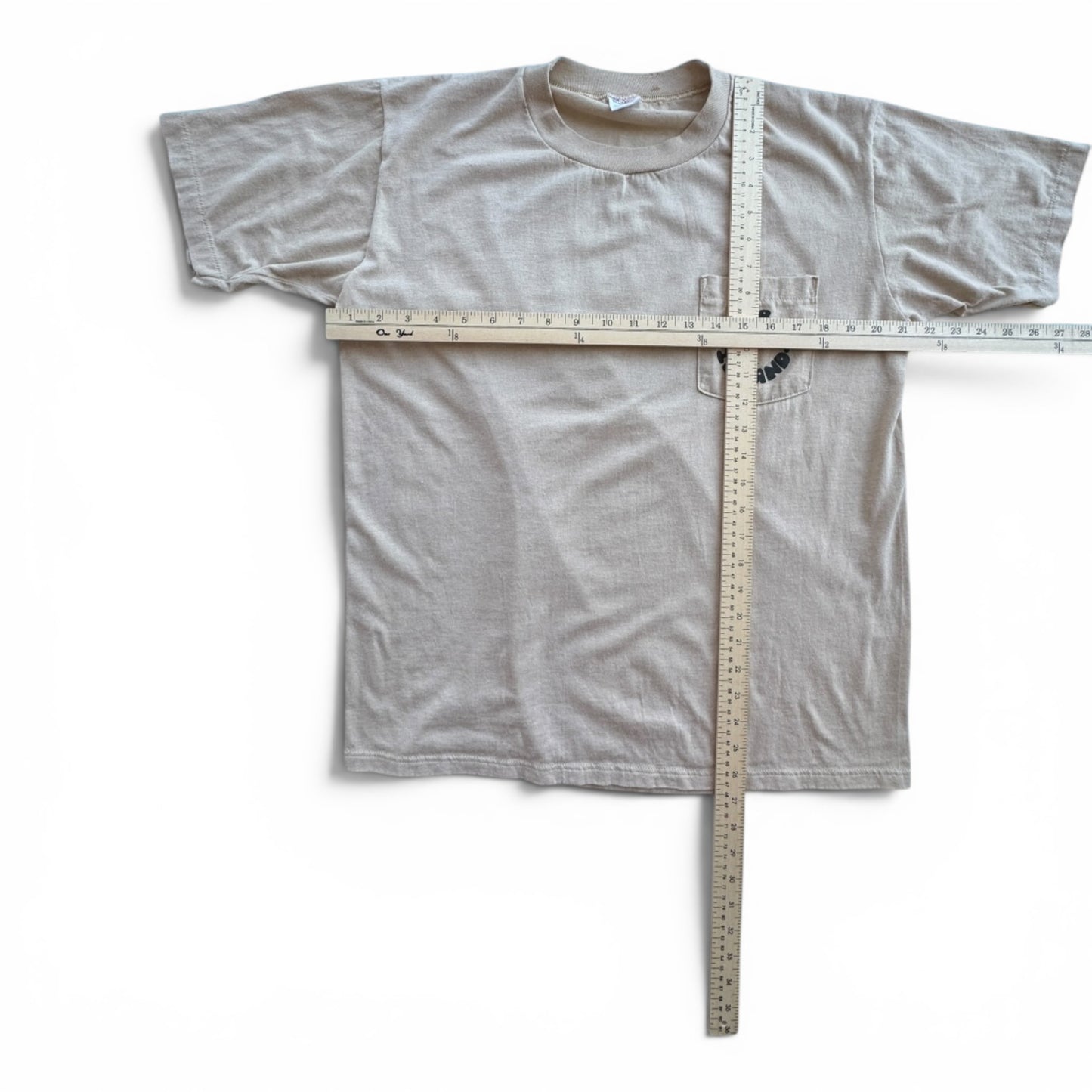 90s Jerzees Harbor Island Bobbin Jean Fishing Team Pocket Tee