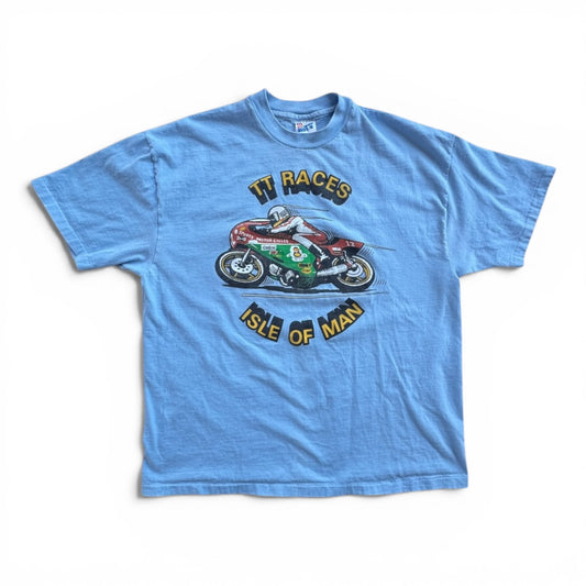 90s Isle of Man TT Races Motorcycle T-Shirt