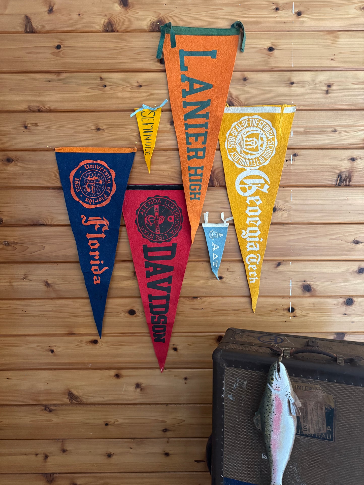 Rare 1950s University of Florida Felt Pennant 27"