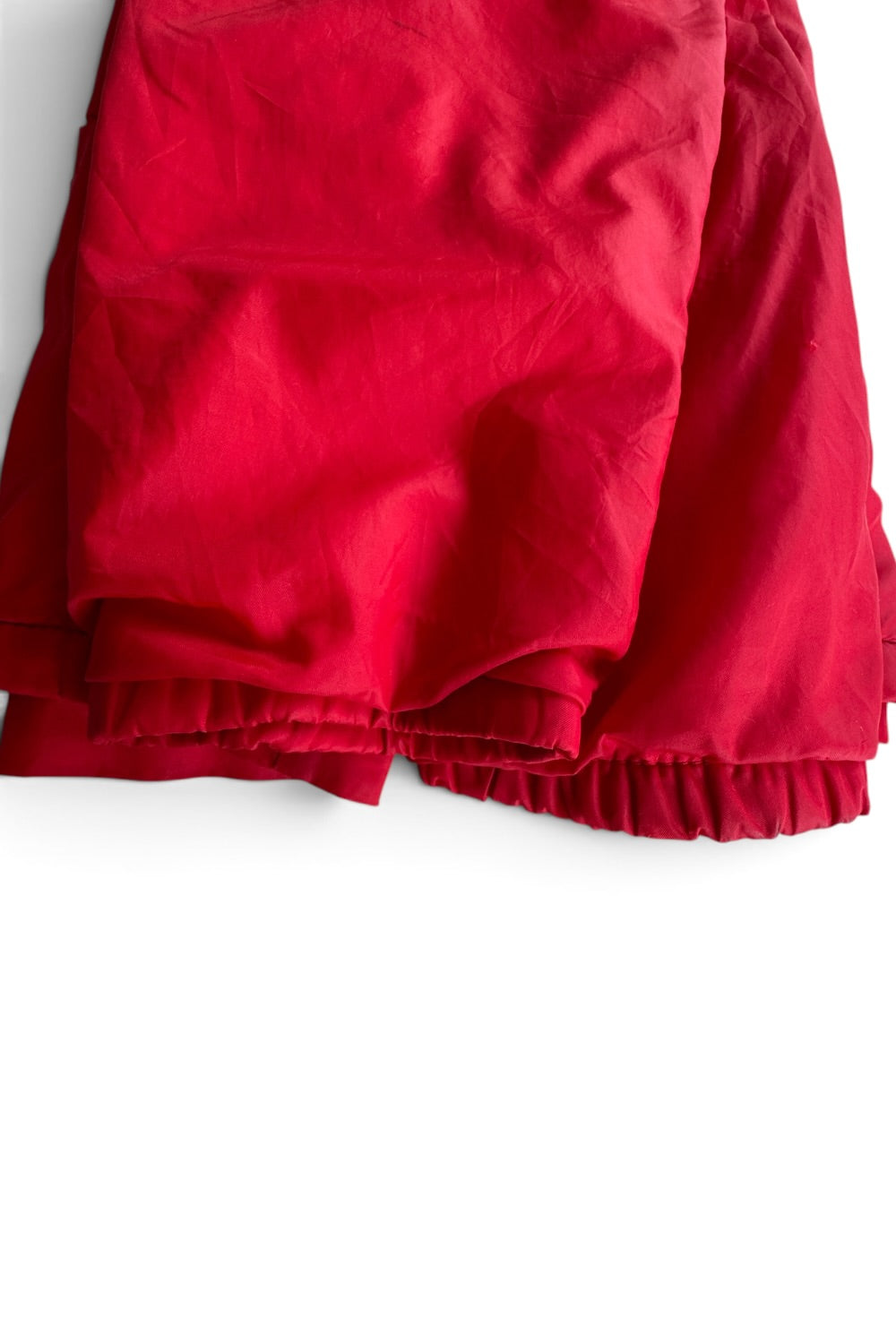 Don Alleson Red Nylon Fire Department Jacket Avoca Hose Co Chainstitch