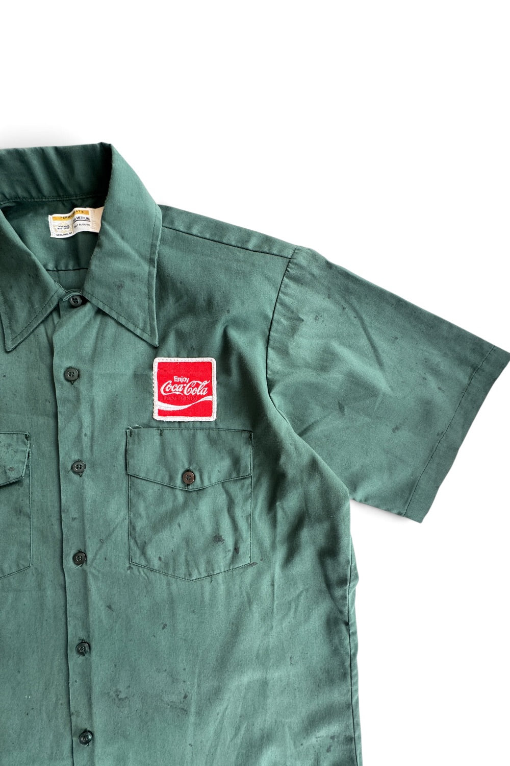 70s Riverside Masterbilt Coca-Cola Delivery Driver Work Shirt