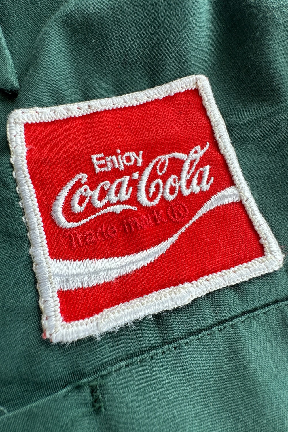 70s Riverside Masterbilt Coca-Cola Delivery Driver Work Shirt