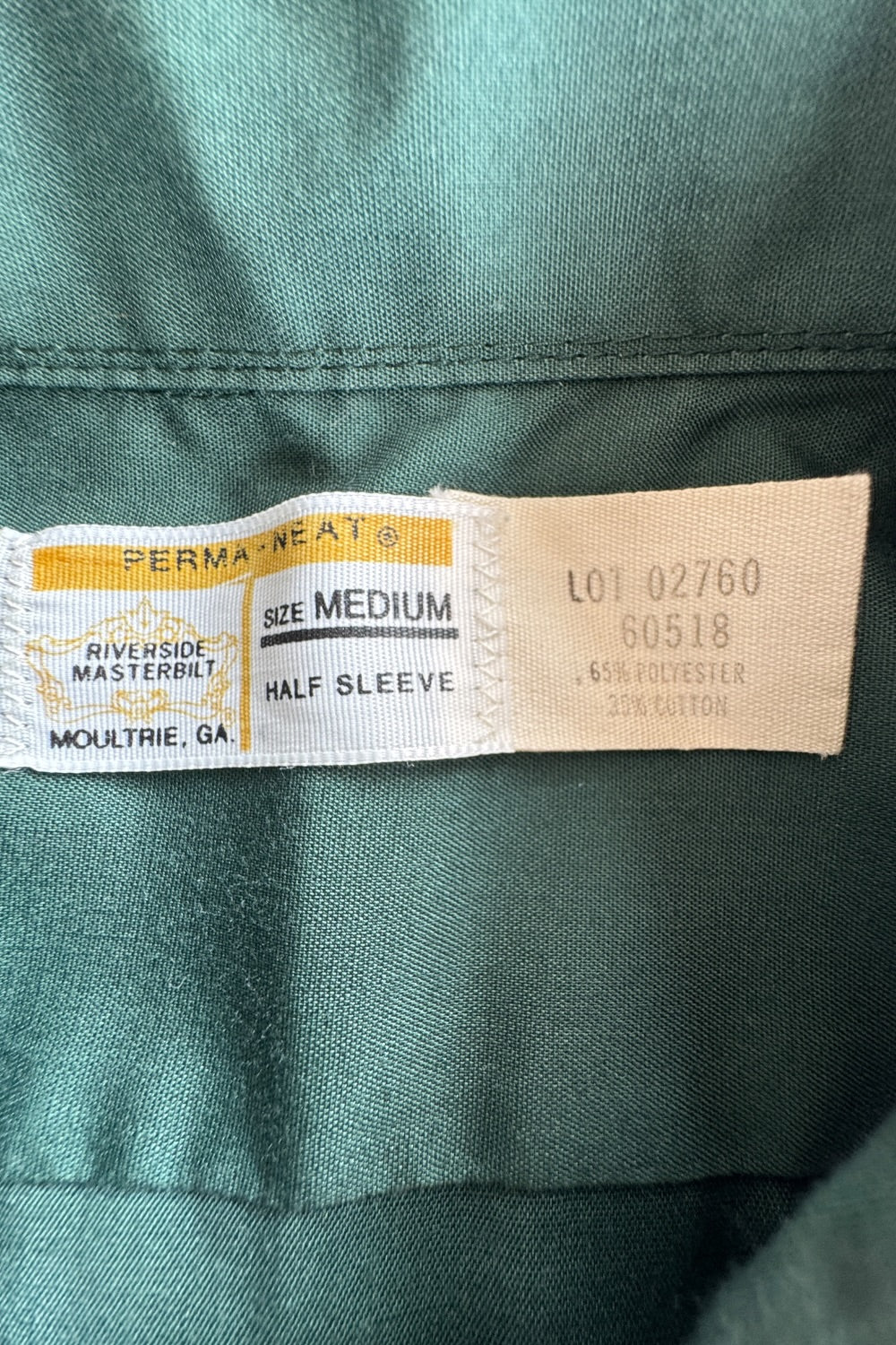 70s Riverside Masterbilt Coca-Cola Delivery Driver Work Shirt