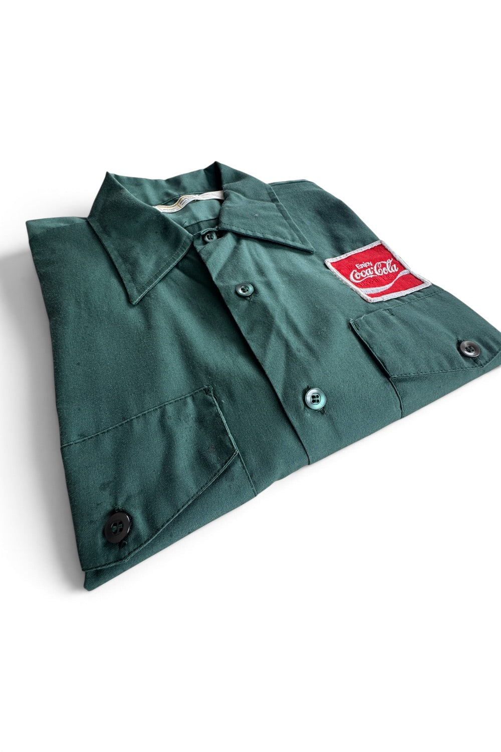 70s Riverside Masterbilt Coca-Cola Delivery Driver Work Shirt