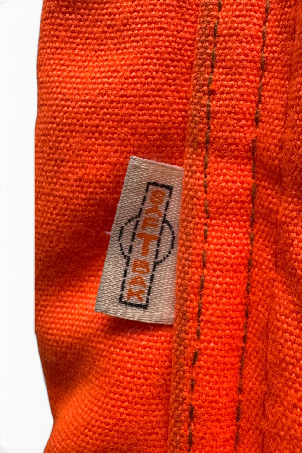 SafTBak Reversible Frog Skin Camo Canvas Vest Hi-Vis Orange