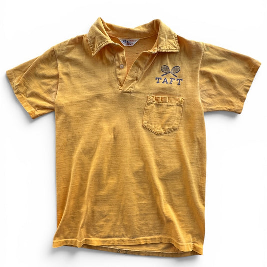 60s/70s Champion Running Man Taft Tennis Polo Shirt
