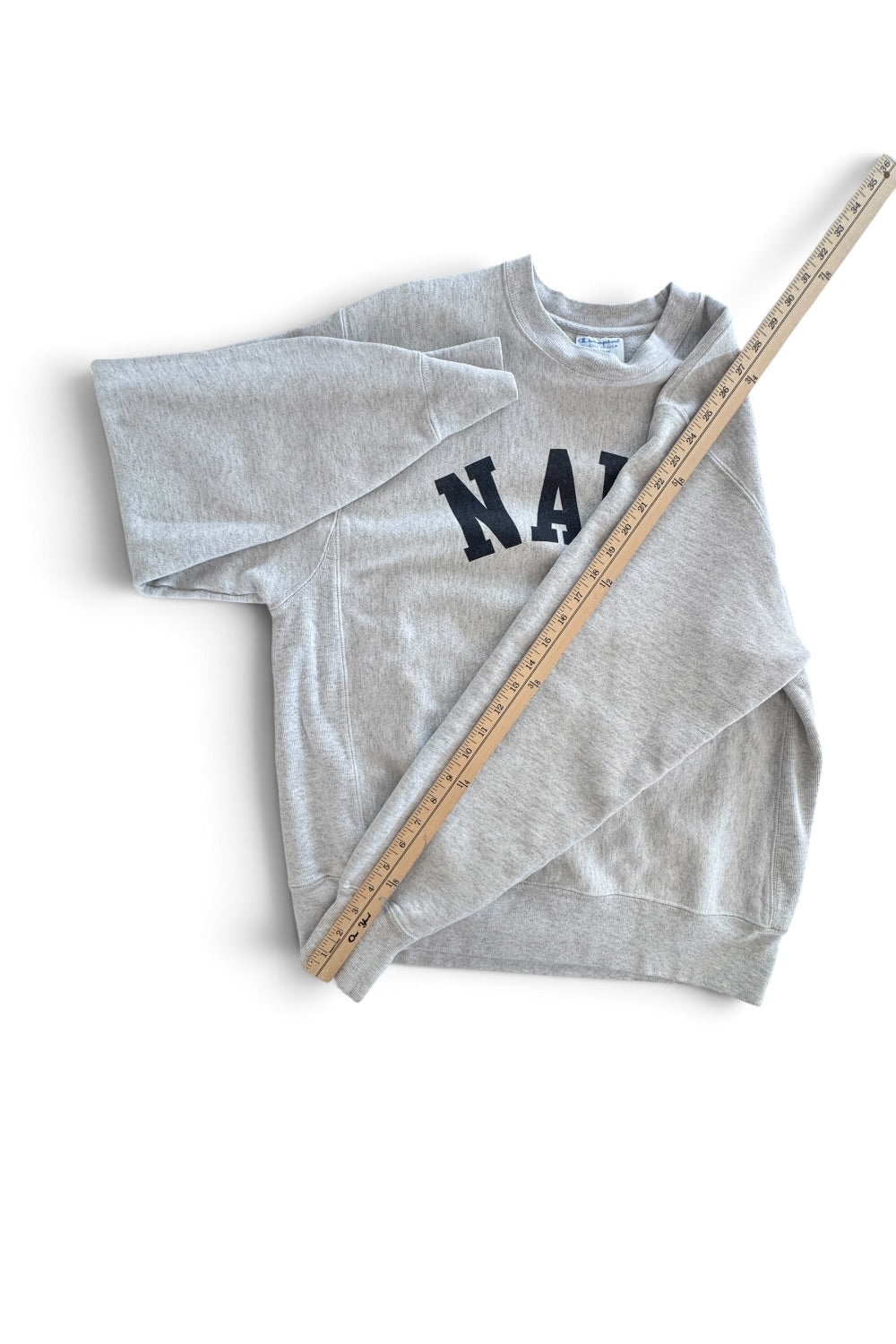 Champion Reverse Weave Navy US Naval Academy Crewneck Sweatshirt Sz M