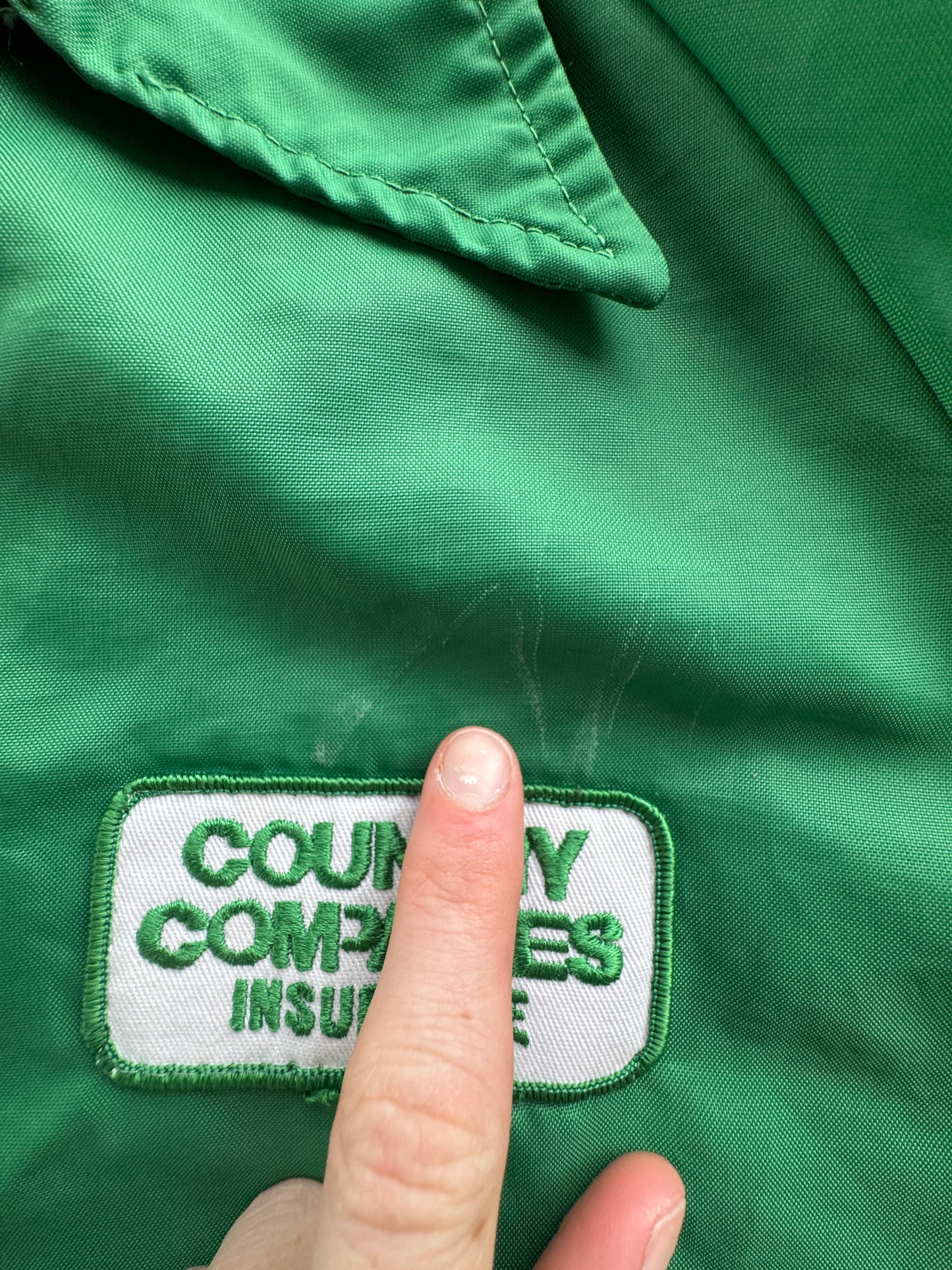 70s 80s Country Companies Insurance Horizon Sportsman Workwear Jacket