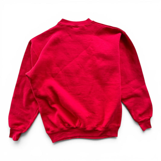 90s Penfield Baseball Crewneck Sweatshirt Red