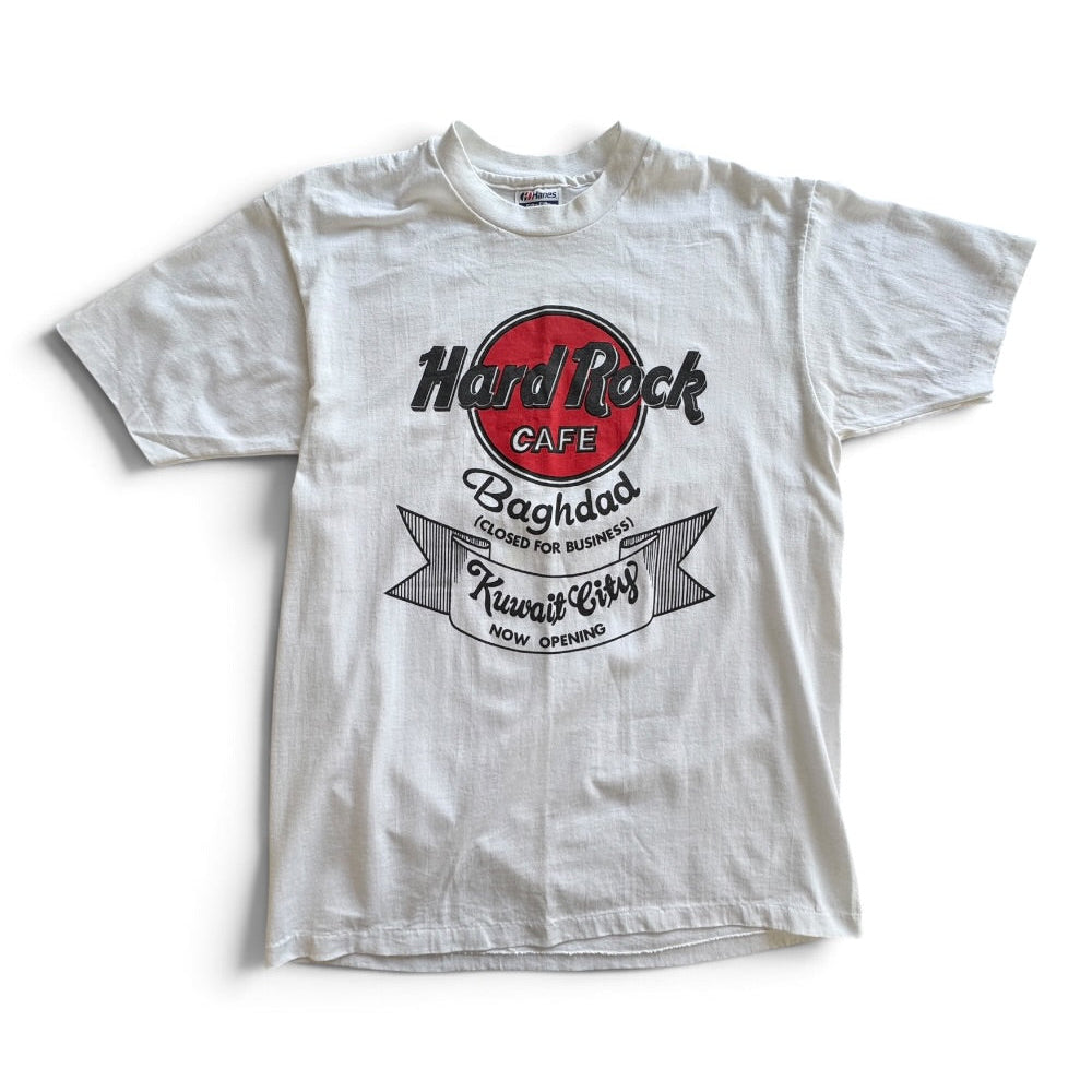 90s Hard Rock Cafe Baghdad Desert Storm T-Shirt - Size L