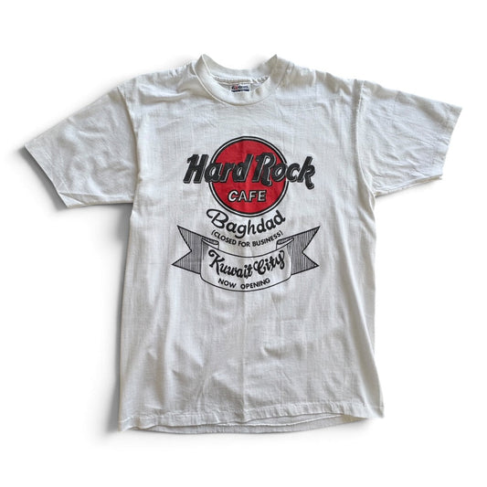 90s Hard Rock Cafe Baghdad Desert Storm T-Shirt - Size L