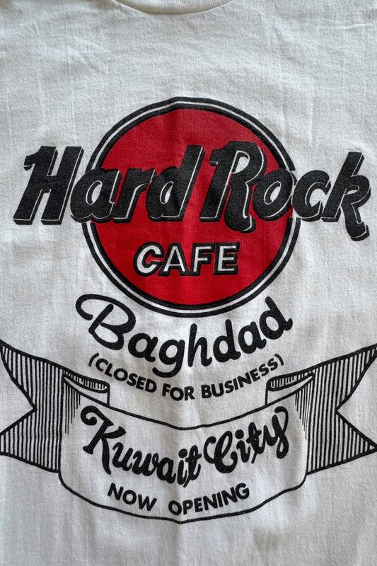 90s Hard Rock Cafe Baghdad Desert Storm T-Shirt - Size L