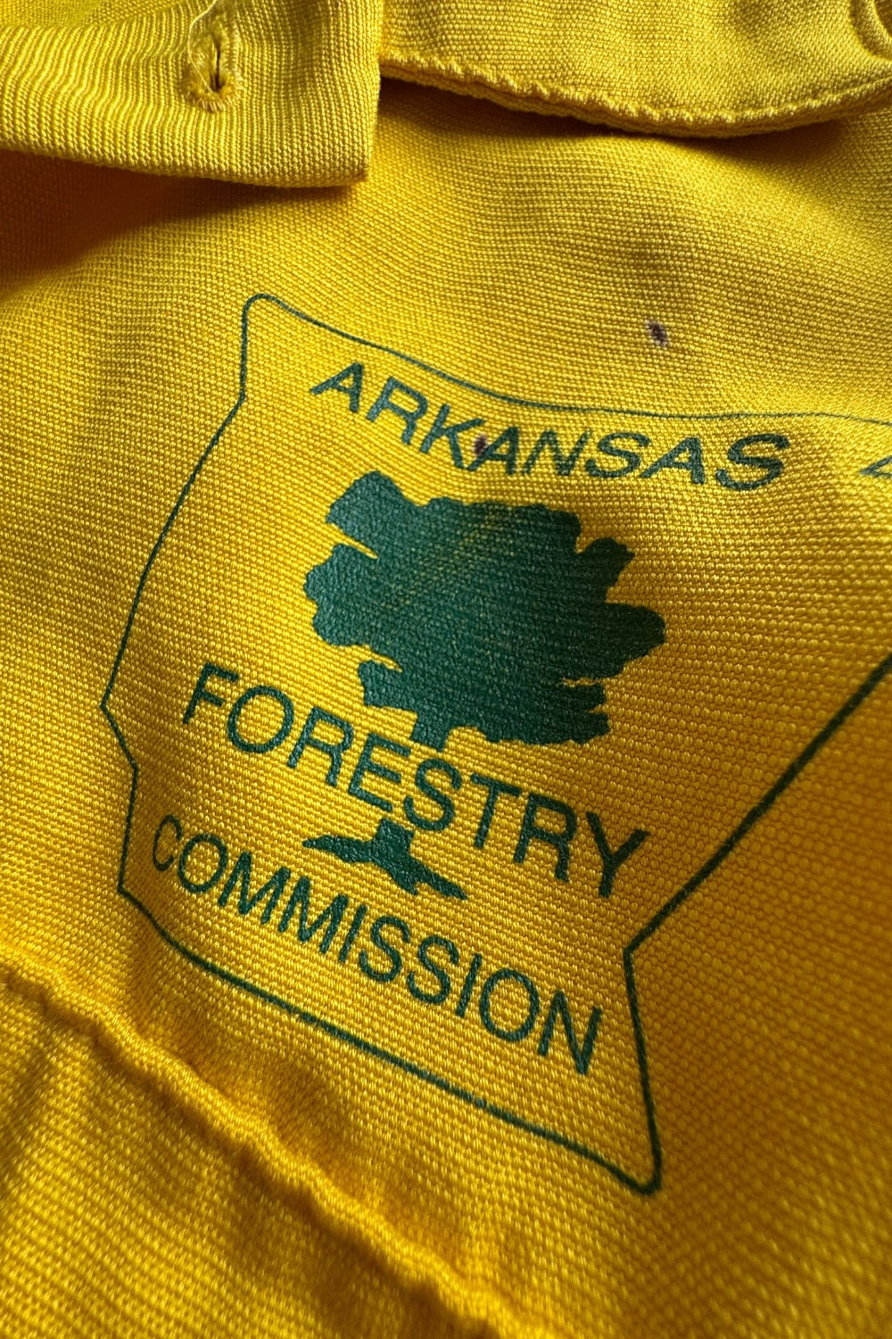 Arkansas Forestry Commission Flame Resistant Work Shirt Yellow M