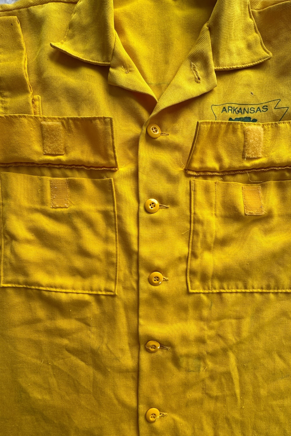 Arkansas Forestry Commission Flame Resistant Work Shirt Yellow M