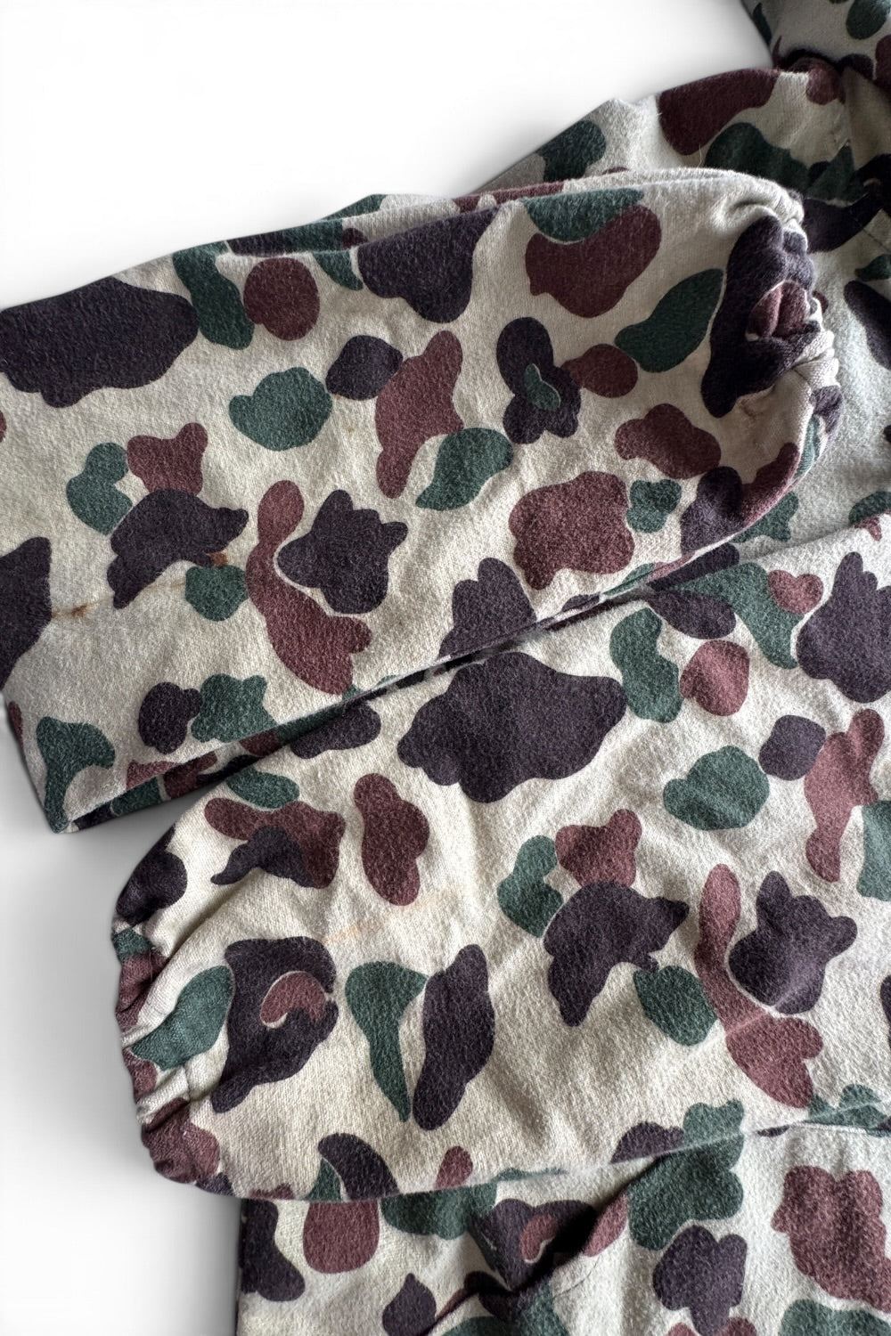Duxbak Duck Hunter Camo Full Zip Hoodie Mens L Cotton Talon Zipper