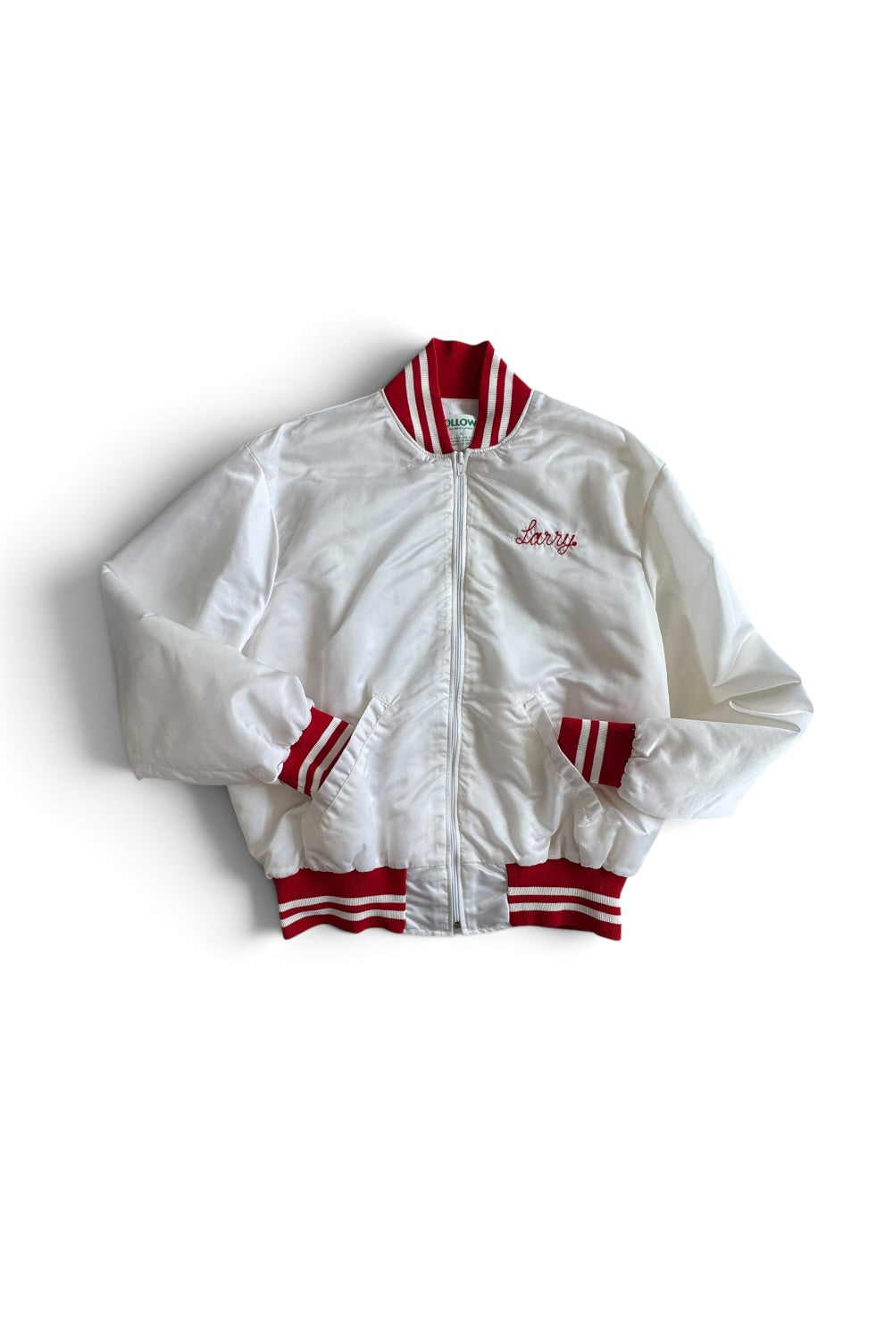 90s Holloway Western Reserve Motorcycle Club Satin Bomber