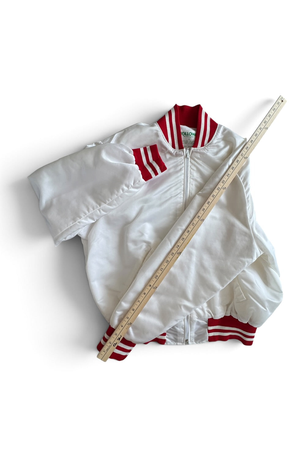 90s Holloway Western Reserve Motorcycle Club Satin Bomber