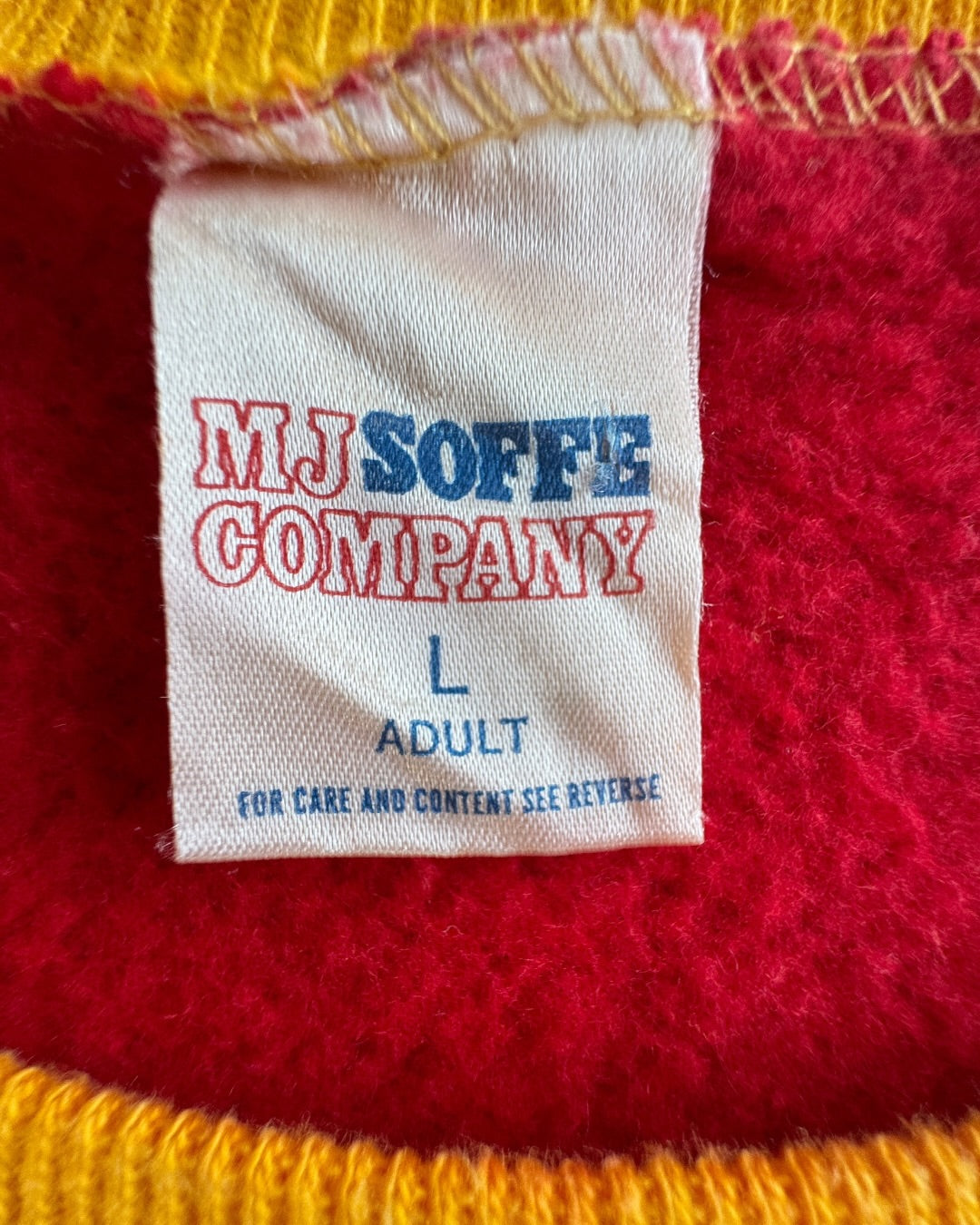 70s/80s USMC Double Sided Bulldog Crewneck Sweatshirt - Size L