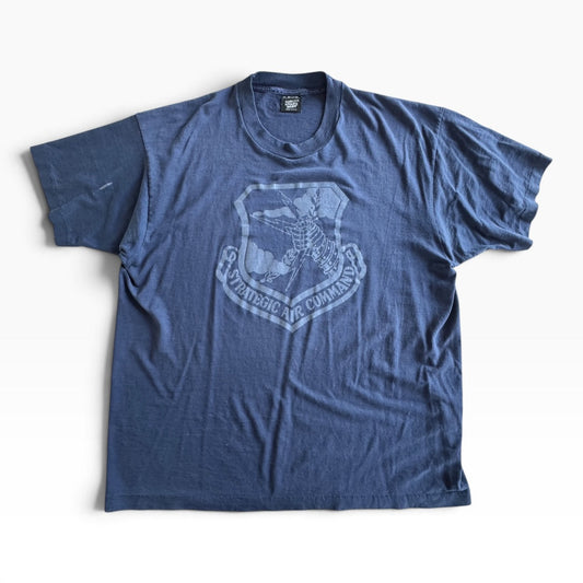 Late 80s/Early 90s Strategic Air Command Tee – Screen Stars Best, Size XL