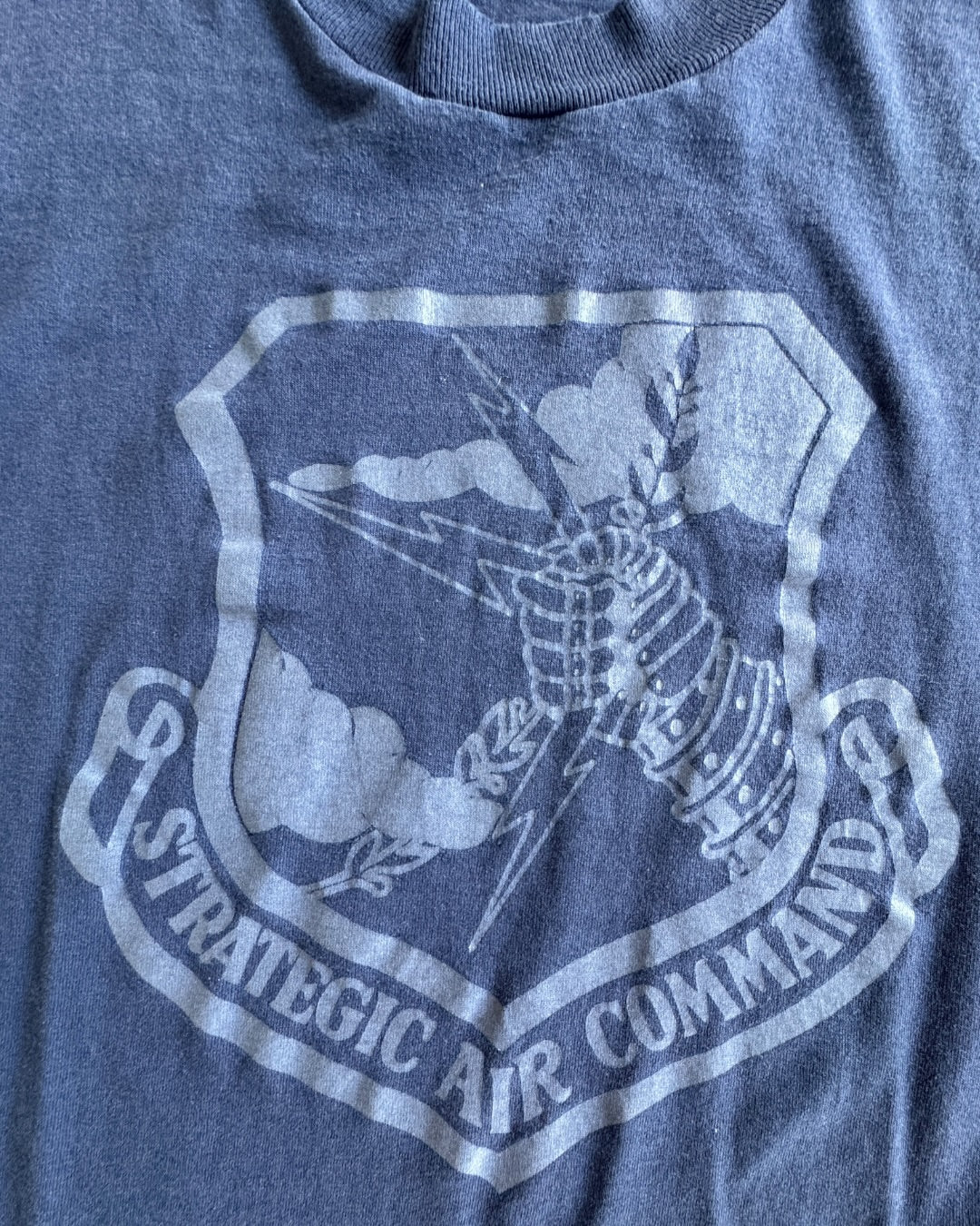 Late 80s/Early 90s Strategic Air Command Tee – Screen Stars Best, Size XL