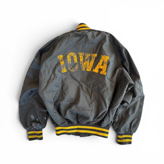 90s Iowa Hawkeyes Youth Snap Varsity Jacket