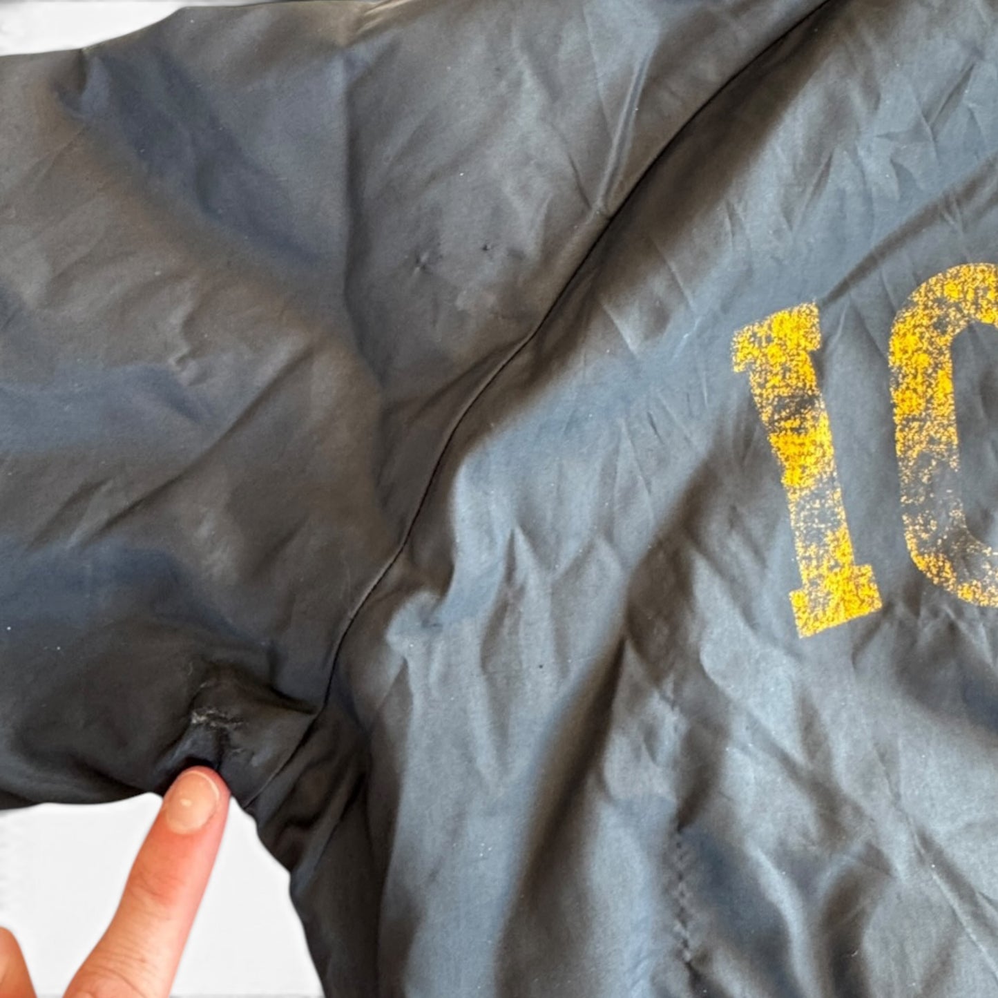 90s Iowa Hawkeyes Youth Snap Varsity Jacket