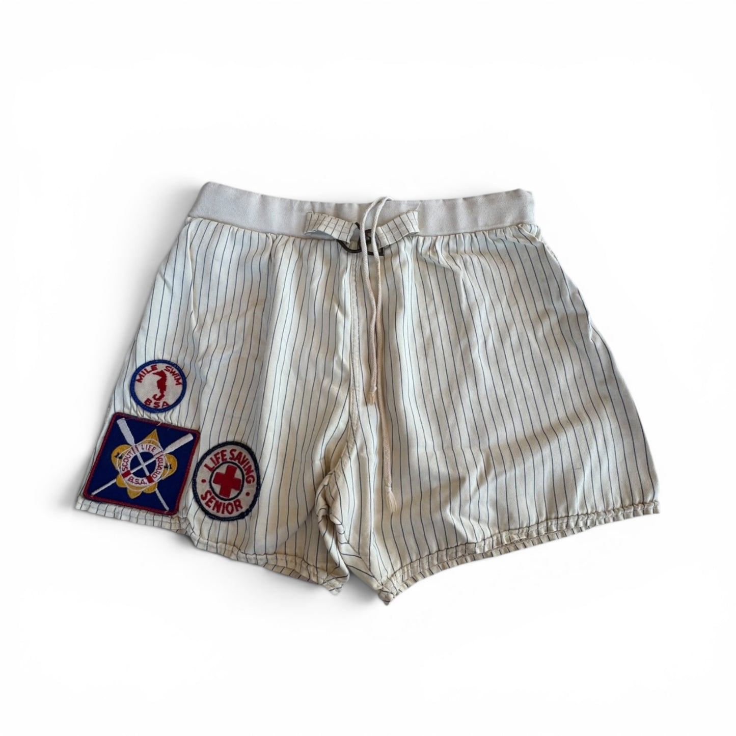 Vintage Towncraft BSA Swim Trunks | Mile Swim, Guard, Saving Patches