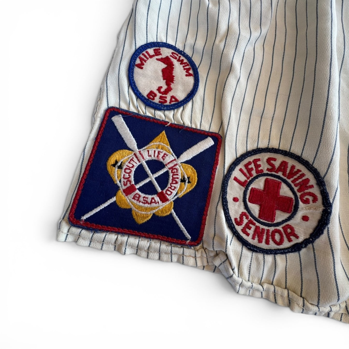 Vintage Towncraft BSA Swim Trunks | Mile Swim, Guard, Saving Patches