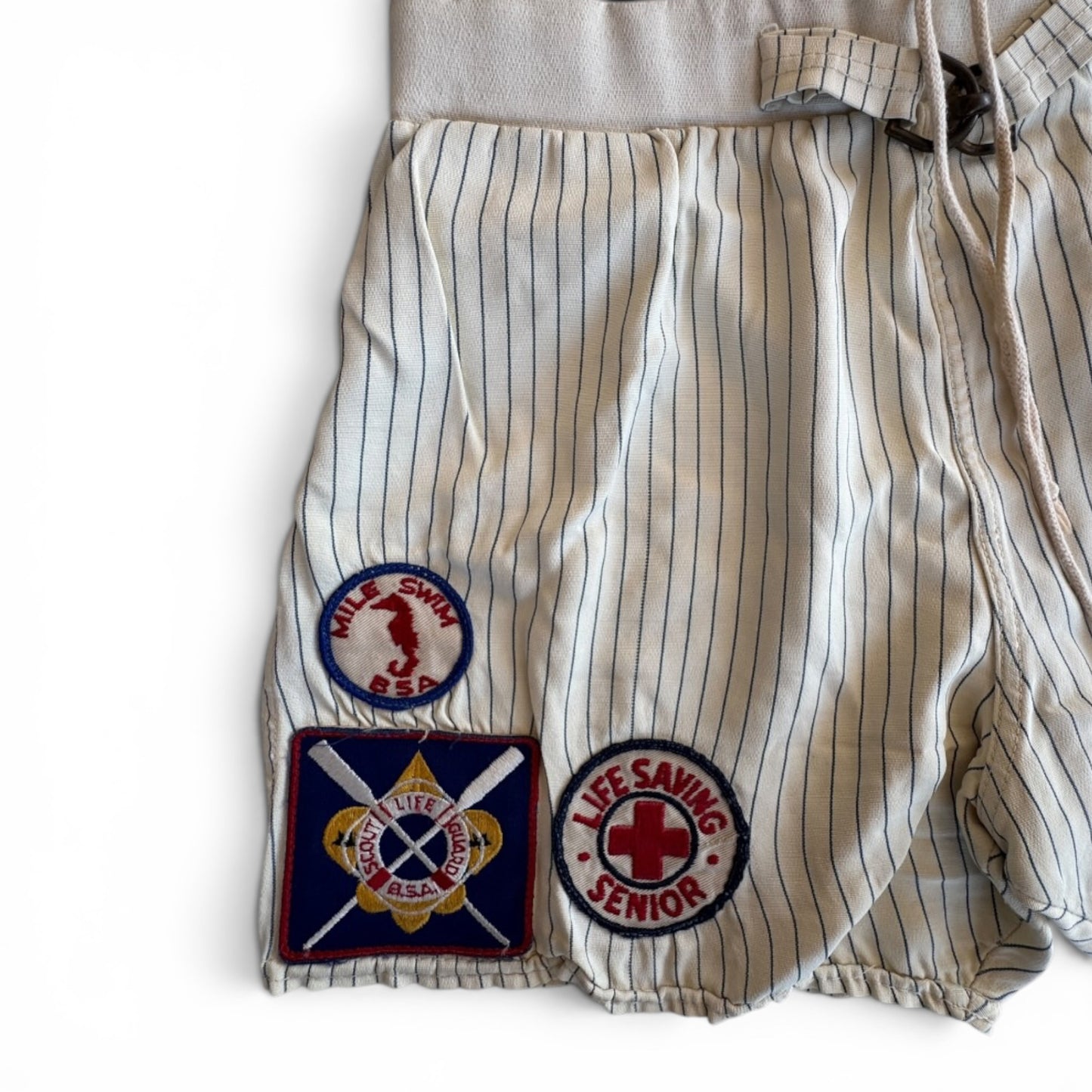 Vintage Towncraft BSA Swim Trunks | Mile Swim, Guard, Saving Patches