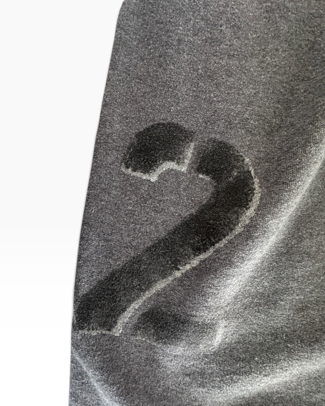 212 Custom Stencil Sweatpants - Hanes - Grey, Size M