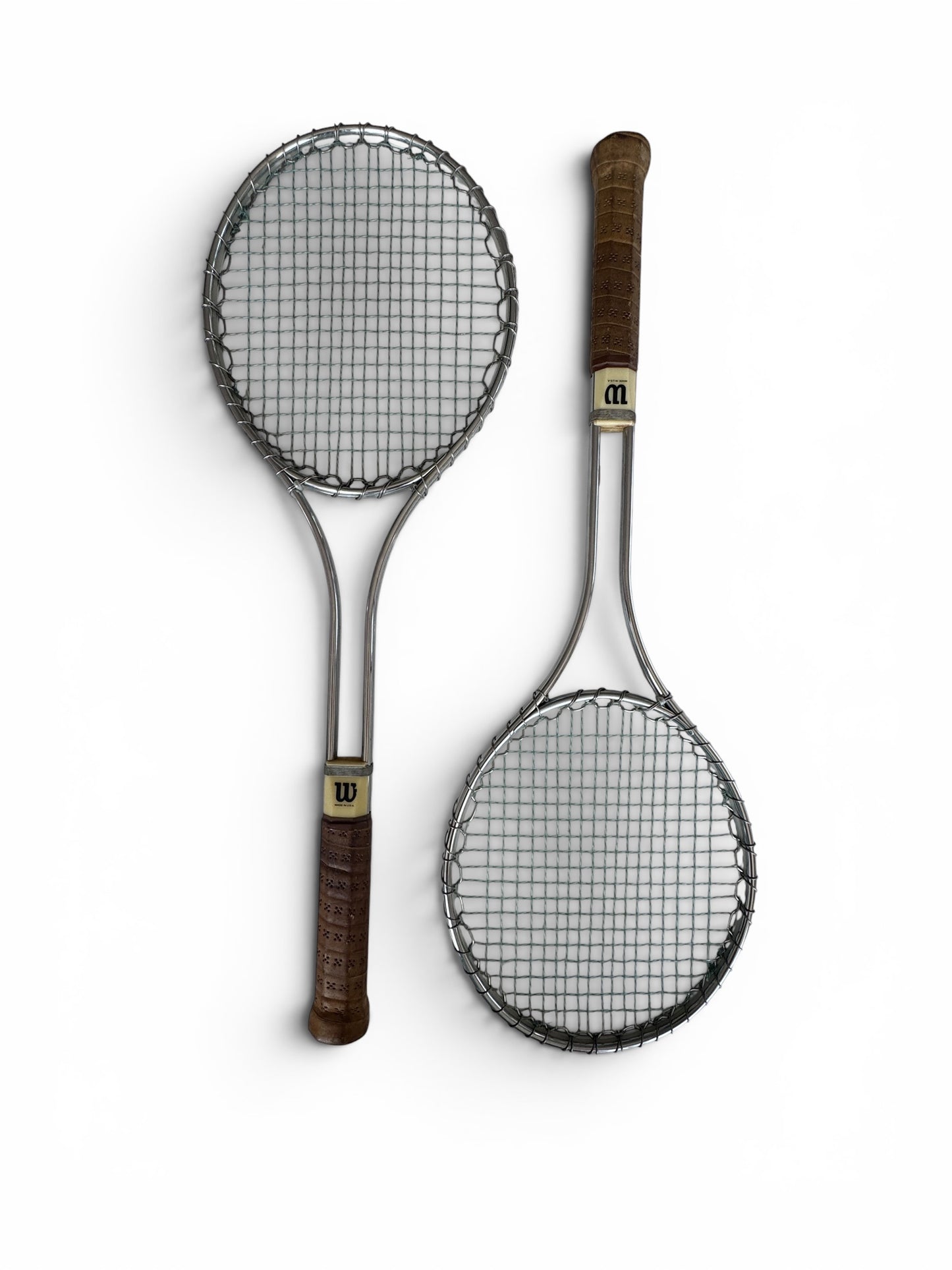 70s Wilson T3000 Steel Tennis Rackets (Pair)