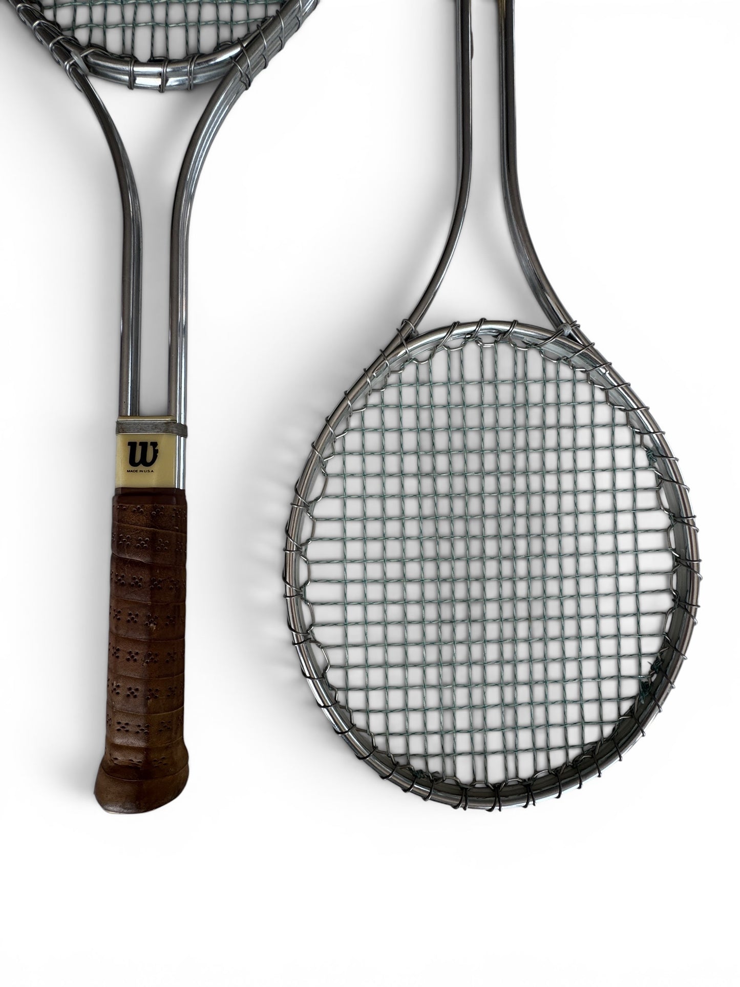 70s Wilson T3000 Steel Tennis Rackets (Pair)
