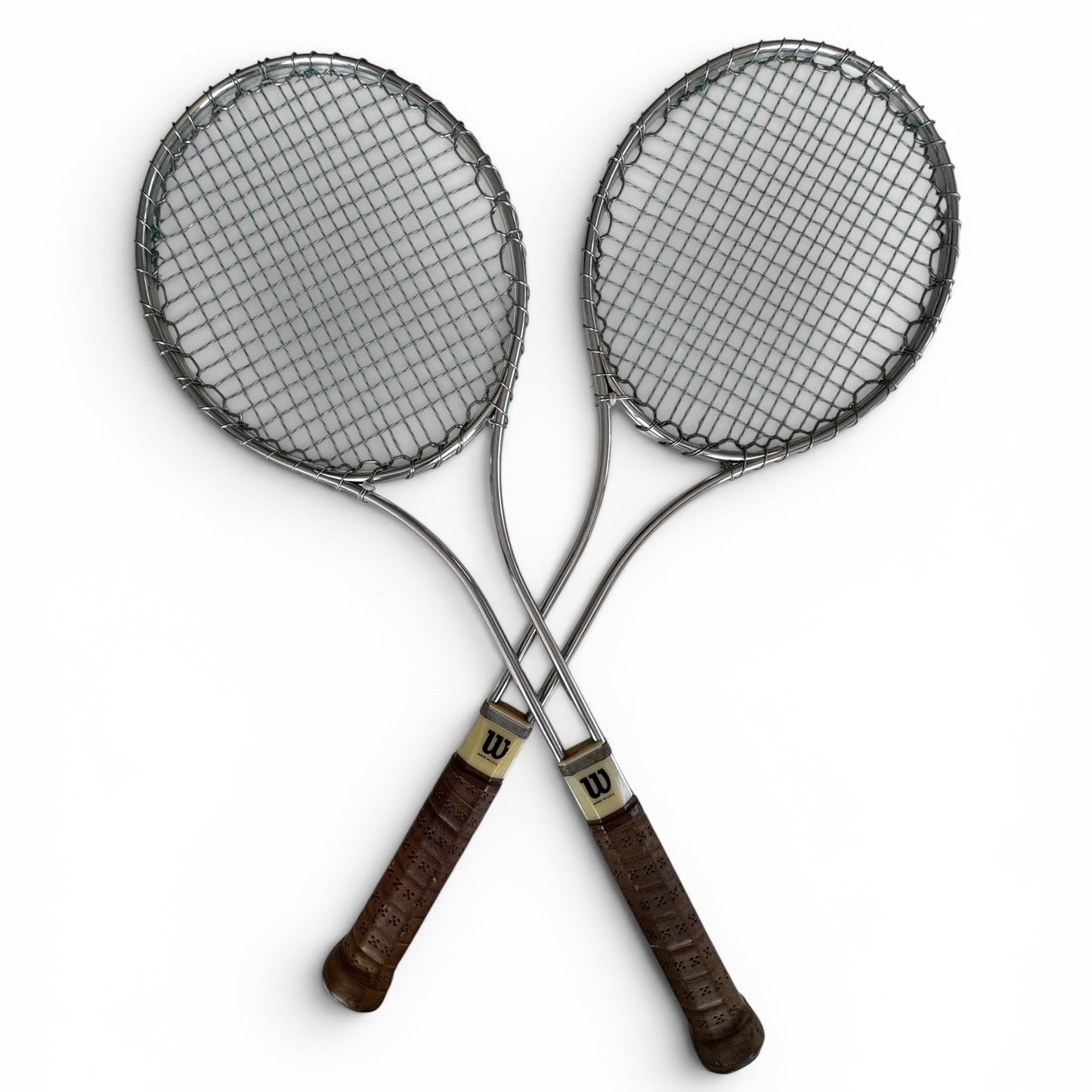 70s Wilson T3000 Steel Tennis Rackets (Pair)