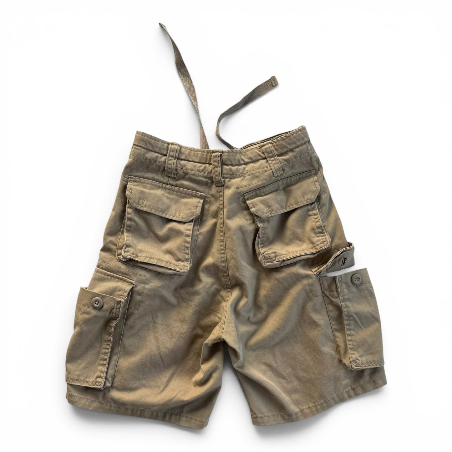 Rothco Vintage Solid Paratrooper Cargo Shorts Khaki