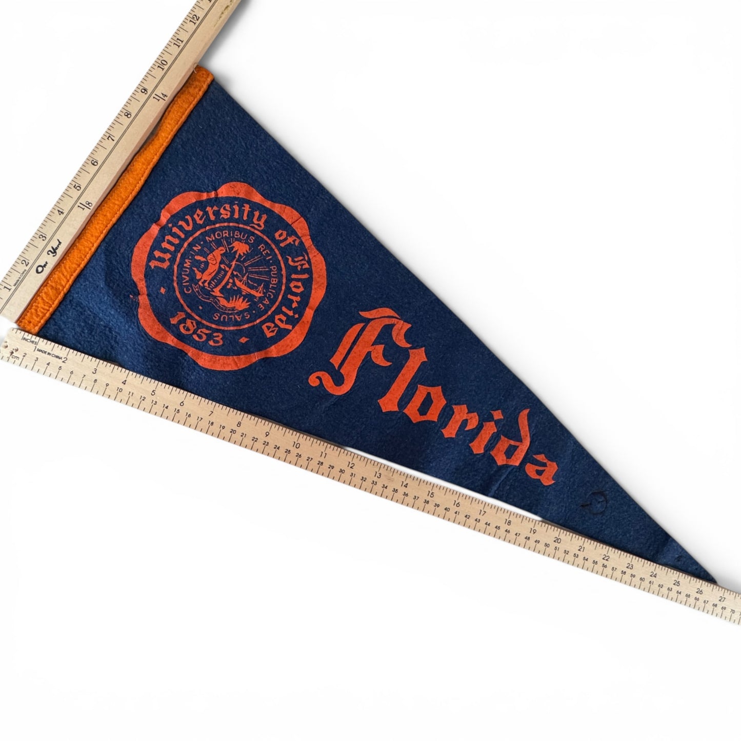 Rare 1950s University of Florida Felt Pennant 27"