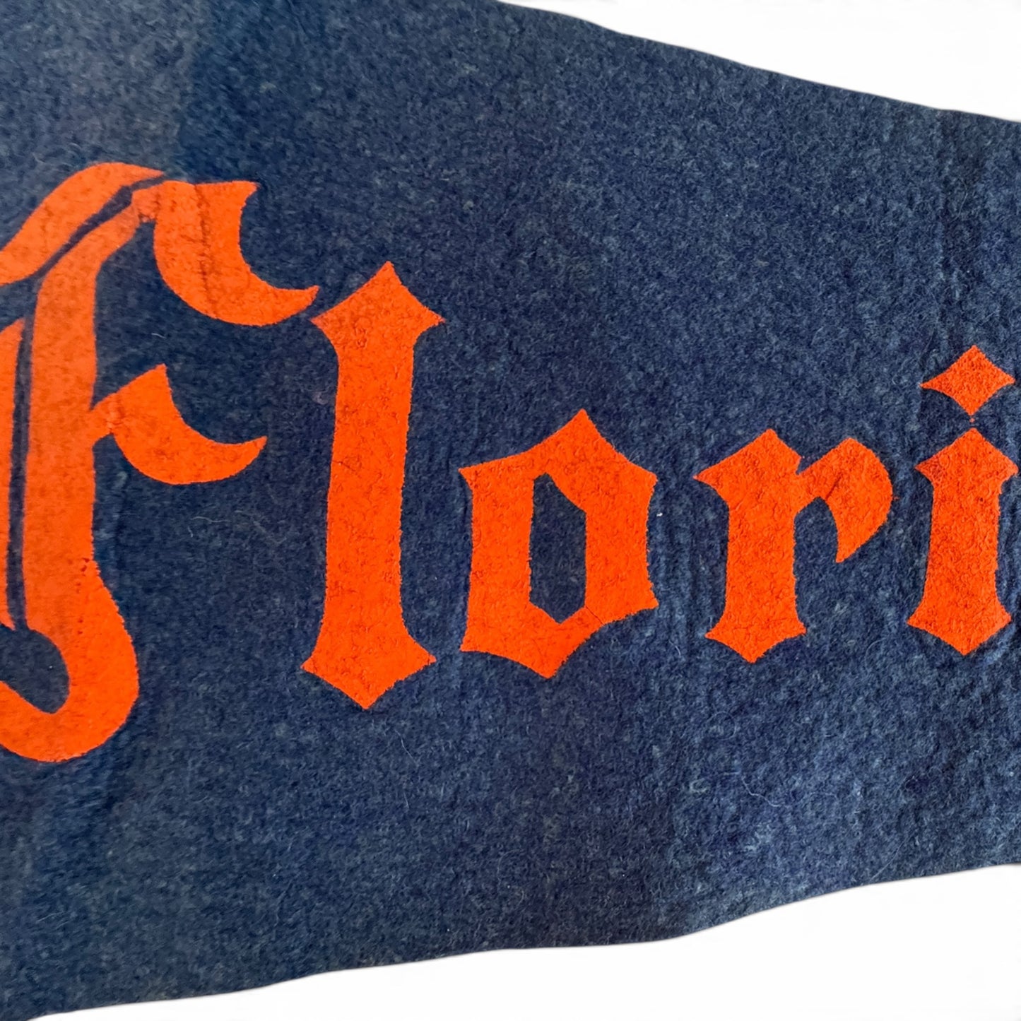 Rare 1950s University of Florida Felt Pennant 27"