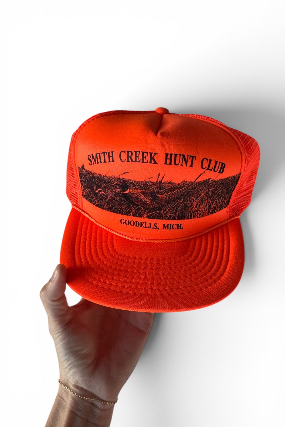 80s Smith Creek Hunt Club Trucker Hat