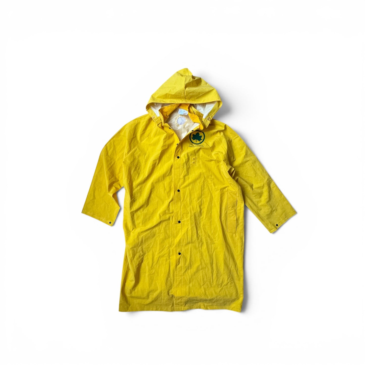 NYC Parks & Recreation Staff-Issue Rain Slicker