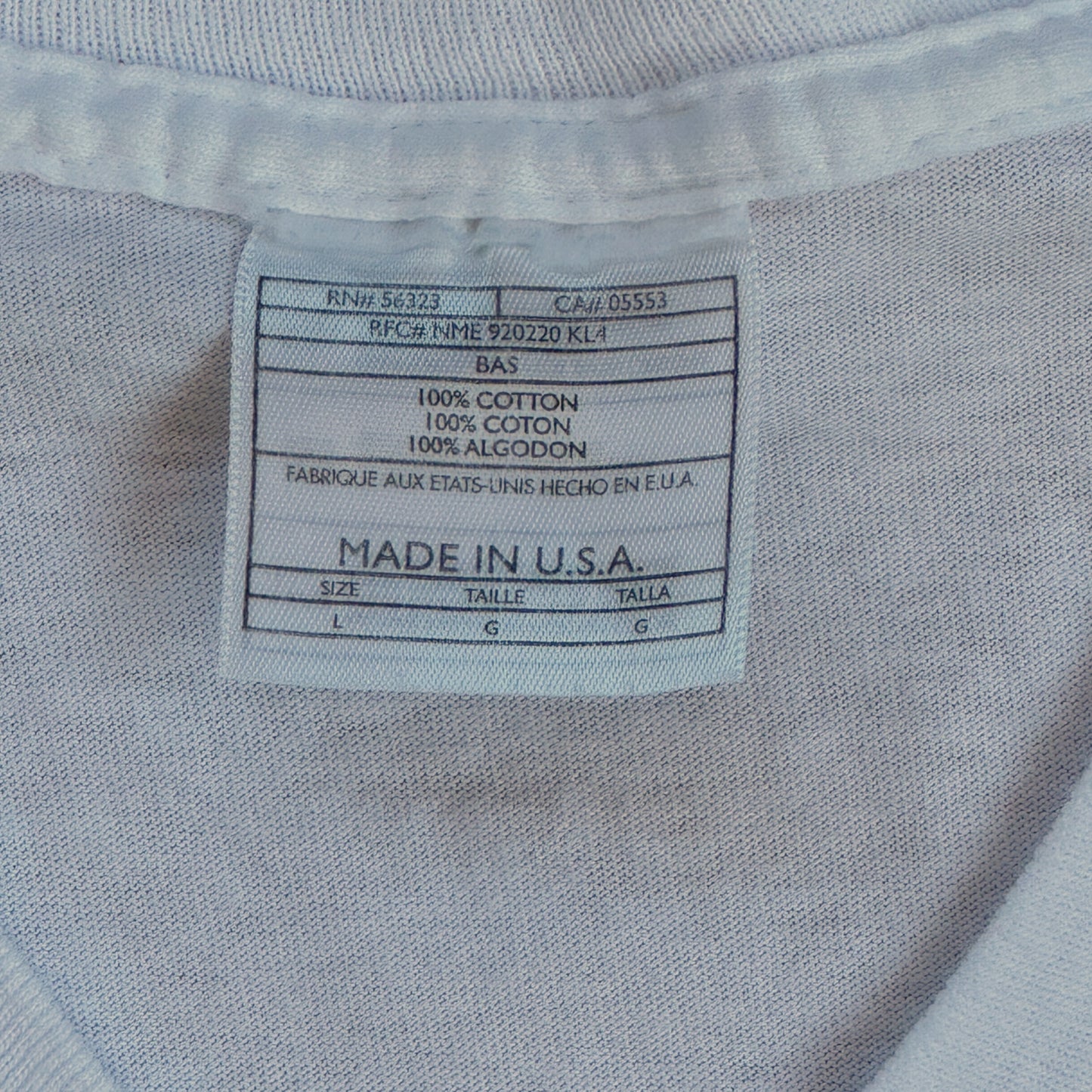 90s Illinois Land of Lincoln V-Neck Tee