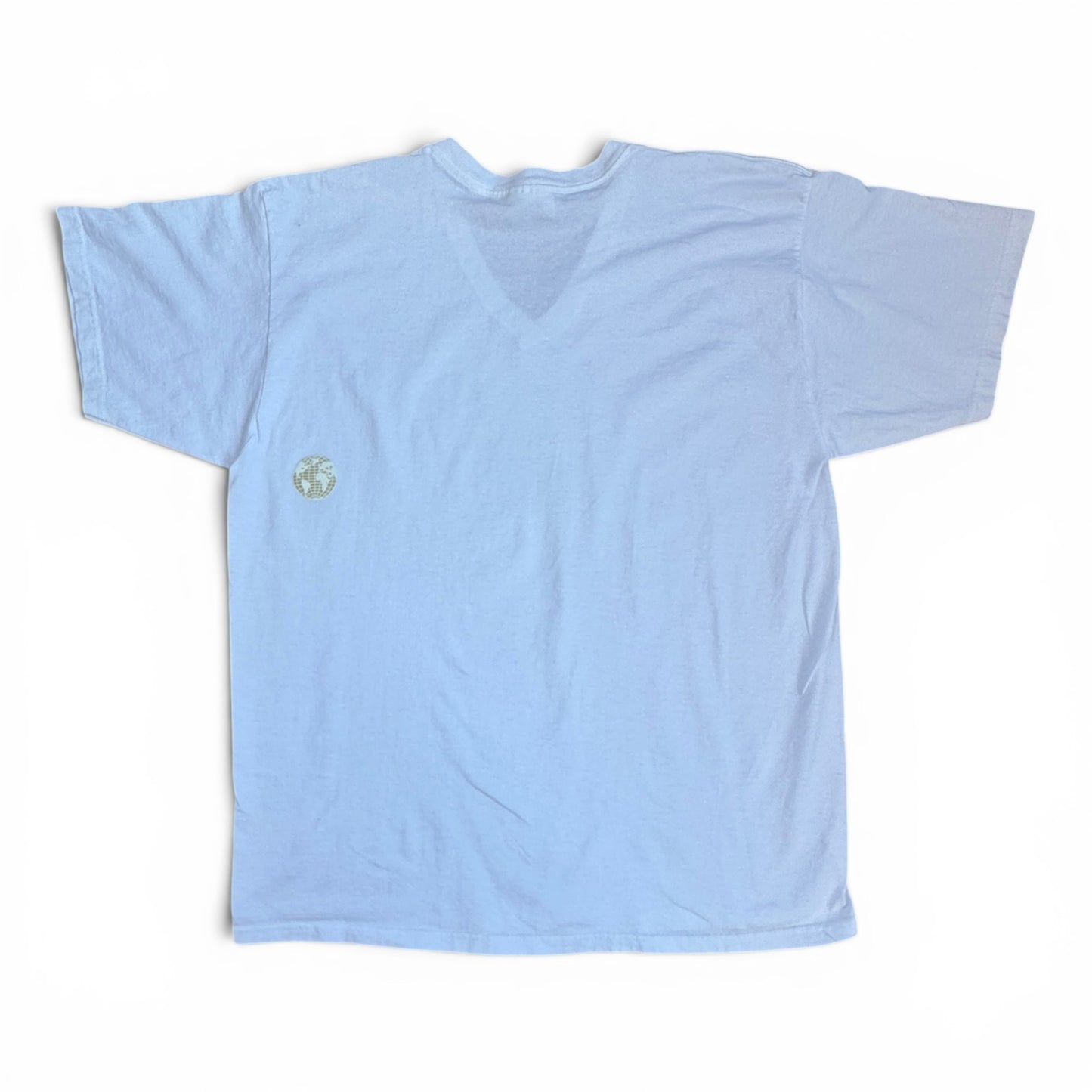 90s Illinois Land of Lincoln V-Neck Tee