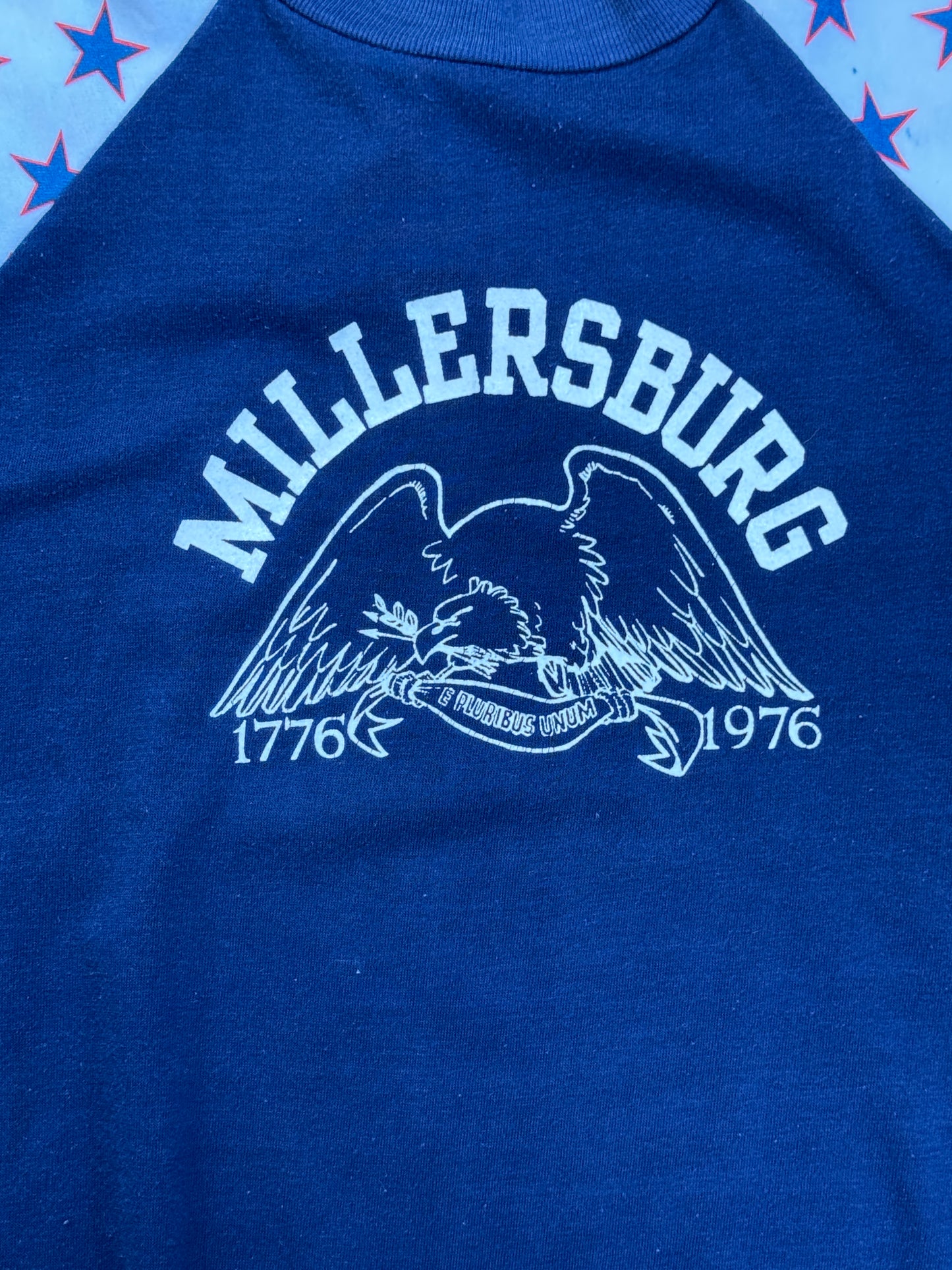 1976 Millersburg Bicentennial Raglan Tee