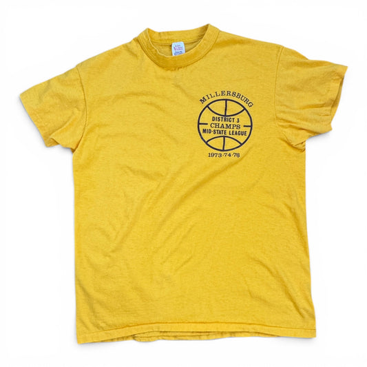 70s Millersburg District Basketball Champs Tee