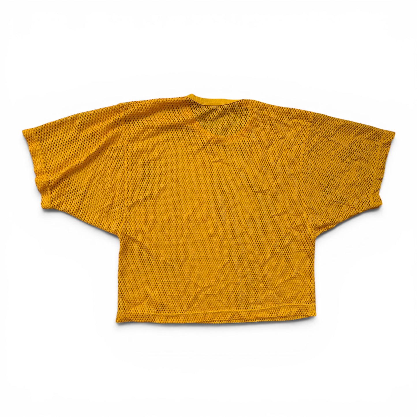 Russell Athletic Blank Gold Mesh Football Practice Jersey USA Made